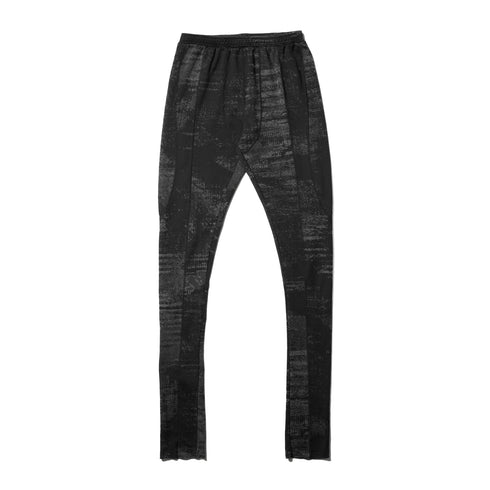 JULIUS 917PAM23 Bk Noise / Digital Noise Leggings